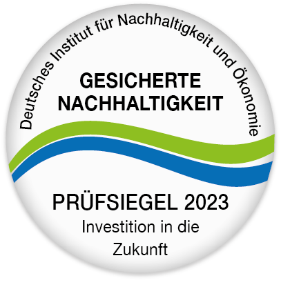 Siegel gesicherte Nachhaltigkeit 2023